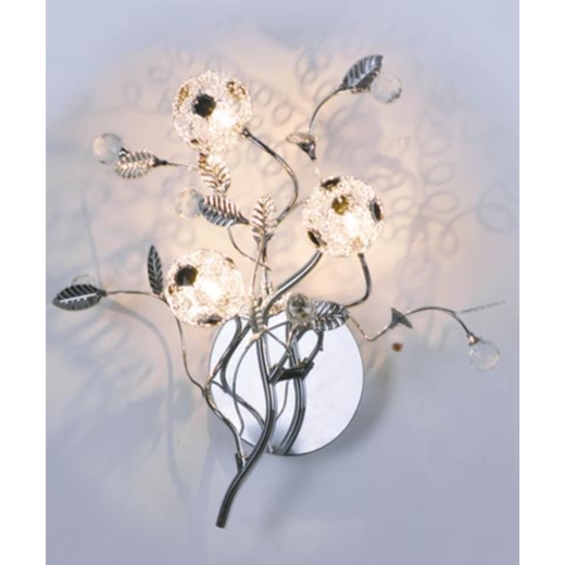 Spring Flowers Wall Lamp 