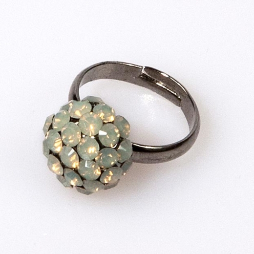 Grey Opal Mini Ball Ring