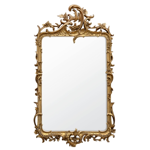 Lorelei French Rococo Gold Bevelled Mirror