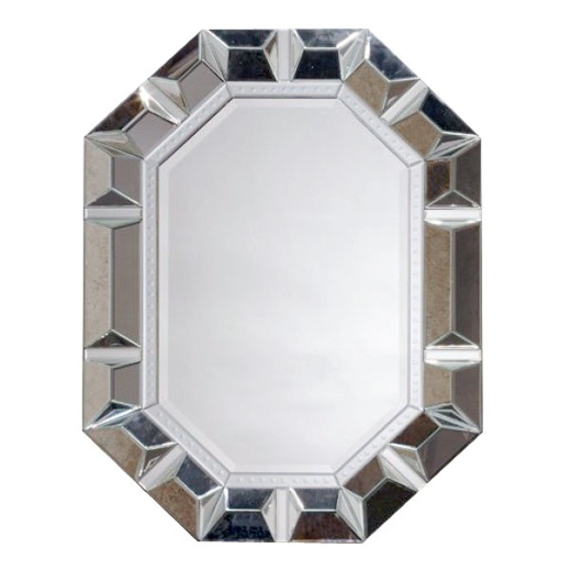 Contemporary Rectangular Prism Mirror