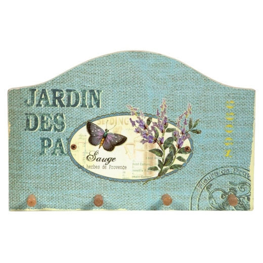 Retro Signs Vintage Plaque Metal Wall Art Hang with Butterfly