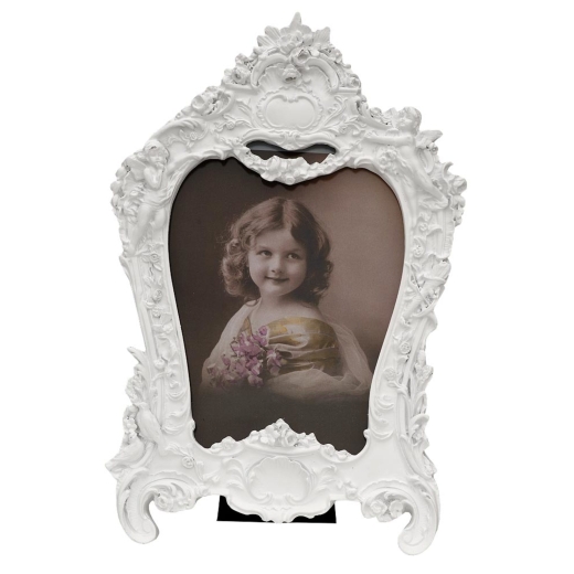 White Clay Paint  Photo Frame 