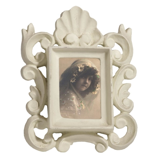 White Clay Paint  Photo Frame