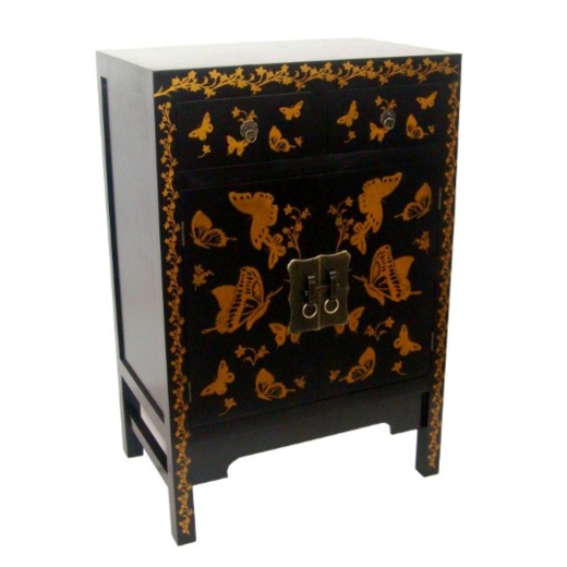 Lou Lan Gold Butterfly Cabinet