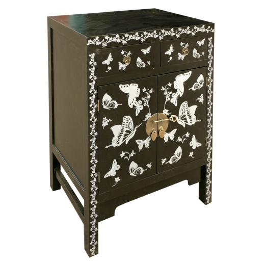 Lou Lan Silver Butterfly Cabinet