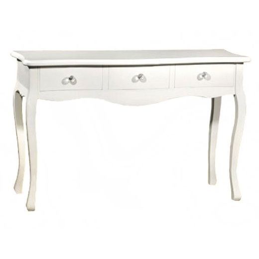 Lacquered White Table