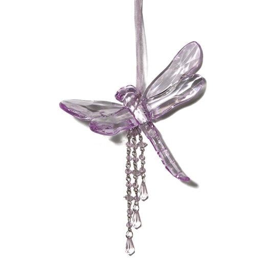 Lilac Dragonfly with Tassel 