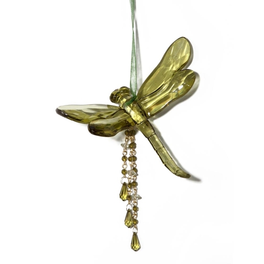 Olive Dragonfly with Tassel 