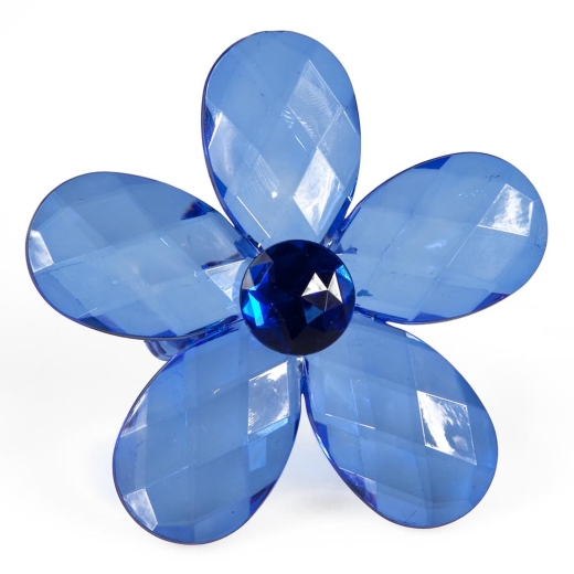 Blue Flower Napkin Holder