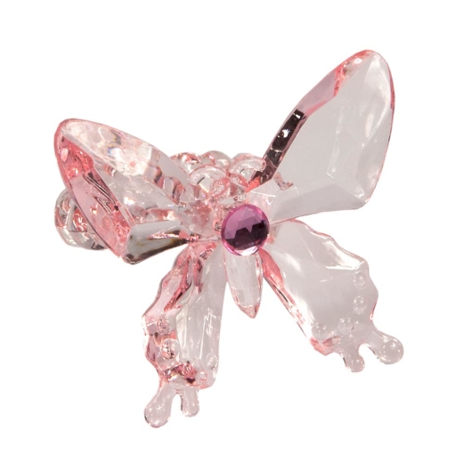 Pink Butterfly Napkin Holder