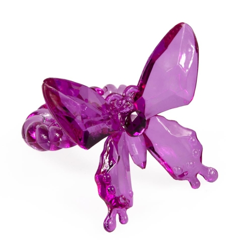 Purple Butterfly Napkin Holder