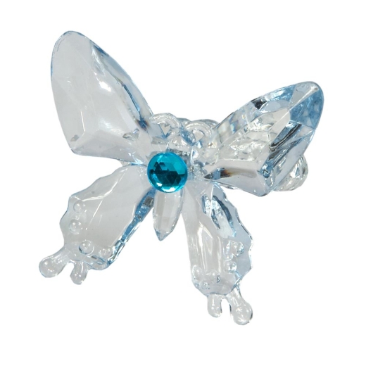 Water Blue Butterfly Napkin Holder