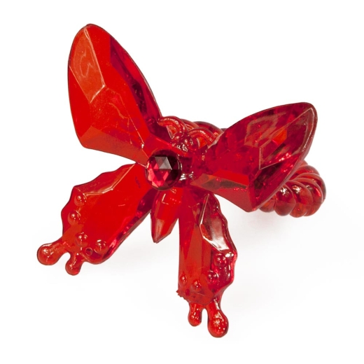 Red Butterfly Napkin Holder