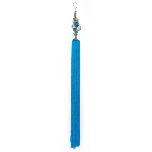 Water Blue  Long Tassel  with Crystal