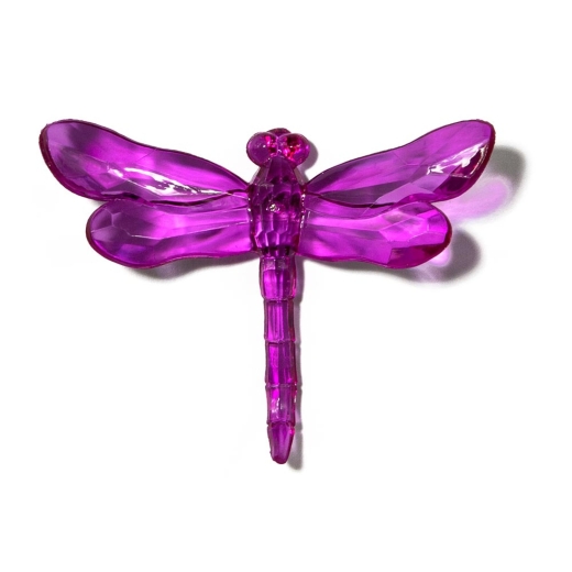 Purple Dragonfly with Pike