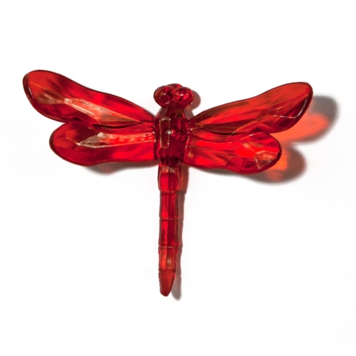 Red Dragonfly with Pike