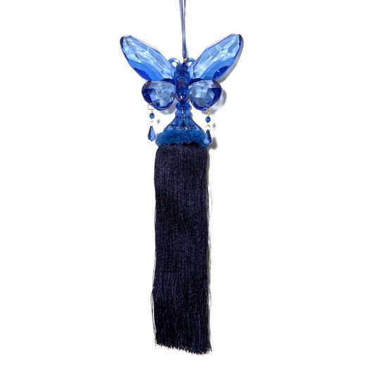 Blue Butterfly with Tassel
