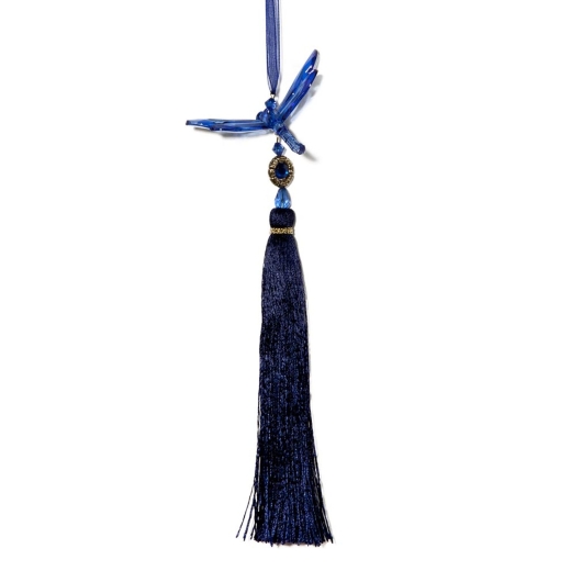 Blue Dragonfly with Tassel 