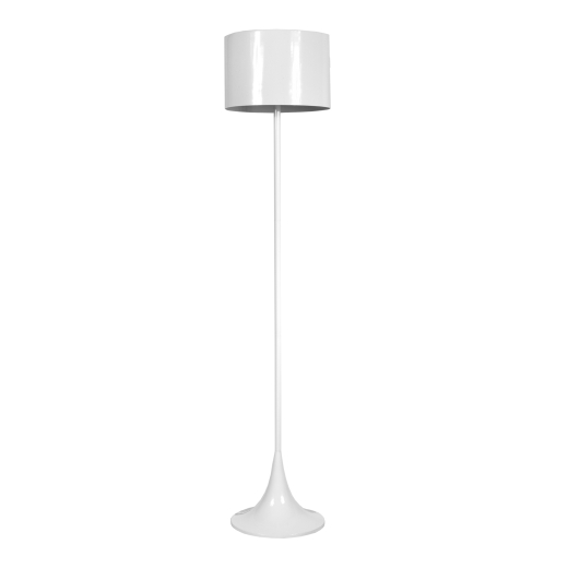 Contemporary White Floor Lamp