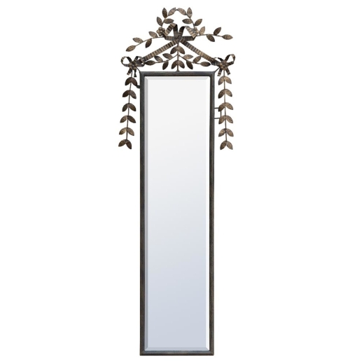Garland Tall Slim Antique Gold Bevelled Metal LARGE Wall Mirror 50 x 144cm