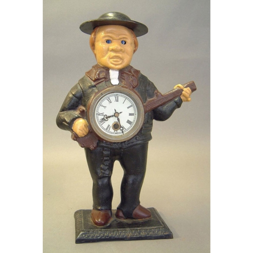 Banjo Player Clock