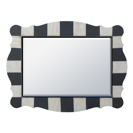 Parallels Black and Silver Mirror 