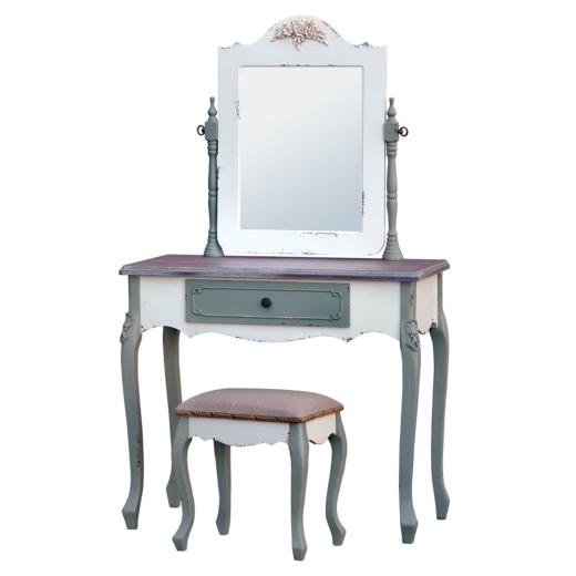La Belle Grasse Dressing Table with Mirror and Stool - Set