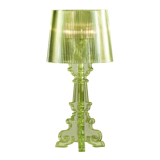 Bourgie Style Green Acrylic Table Lamp - Small