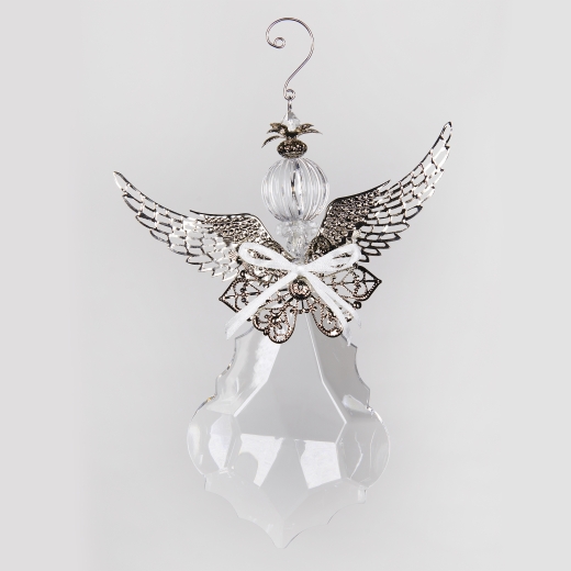 Crystal Teardrop Fairy Angel Decoration