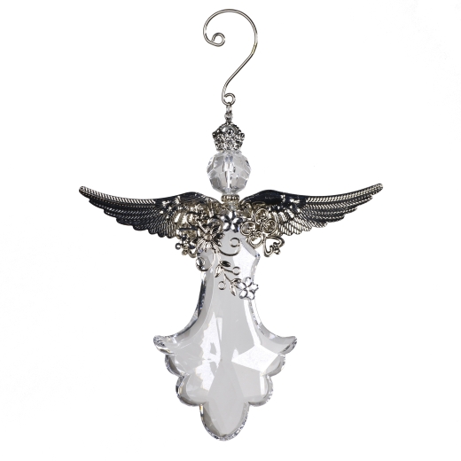 Decorative Accessories Angel Clear Acrylic with Silver