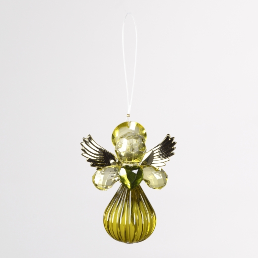 Decorative Accessories Angel Olive Acrylic with Gold