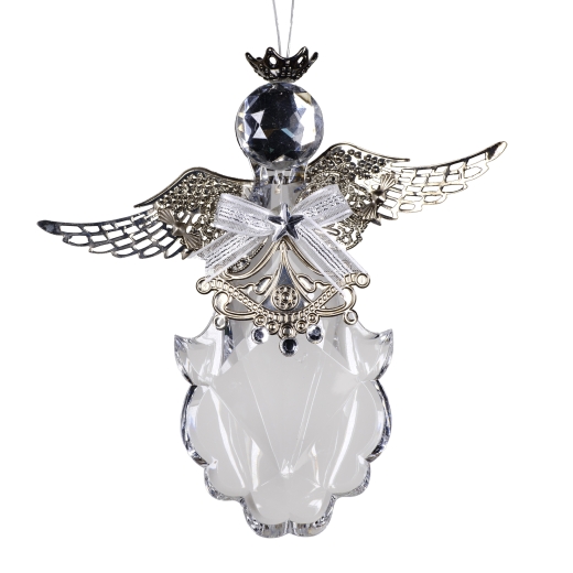 Decorative Accessories Angel Clear Acrylic with Silver