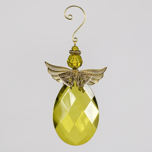 Decorative Accessories Angel Olive Acrylic with Gold