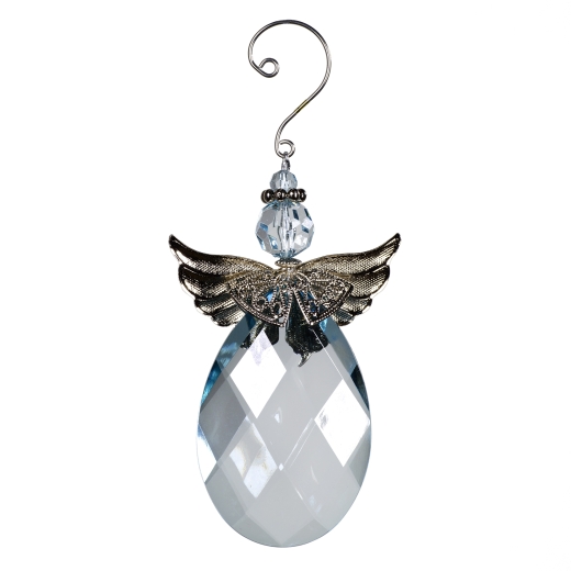 Decorative Accessories Angel Blue Water Acrylic with Silver