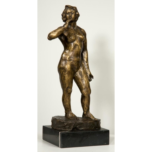 Bronze Woman Life Pose Statue