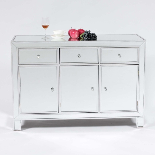 Argenti Silver Mirrored Sideboard