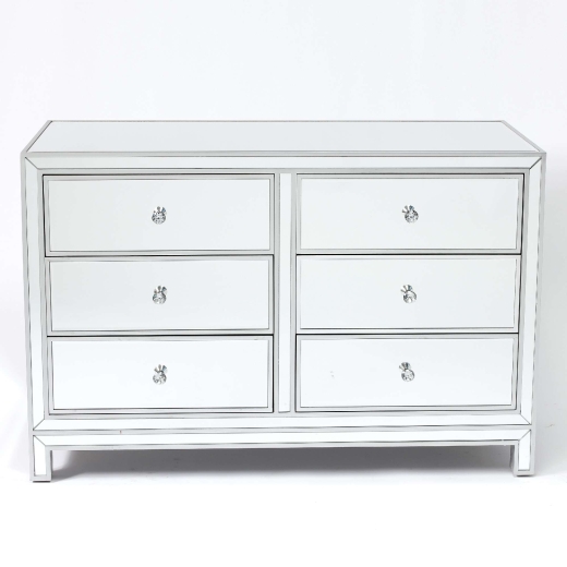 Chateauneuf Mirrored Six Chest of Drawers